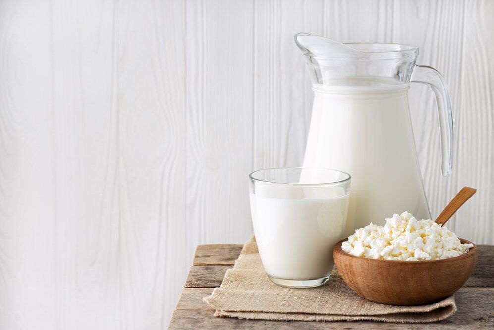 produse lactate cu o dietă proteică